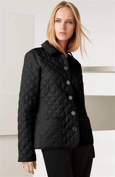 burberry brit hooded quilted jacket|burberry quilted jacket nordstrom.